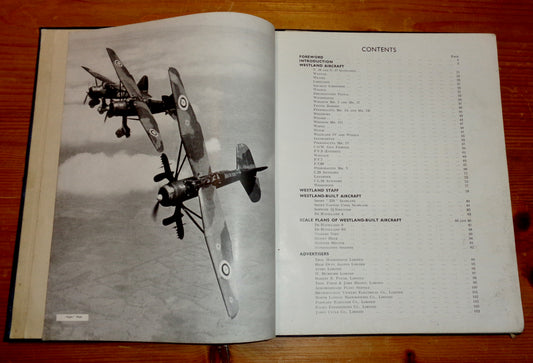 1940s The Book Of Westland Aircraft By Aircraft Technical Publications Ltd