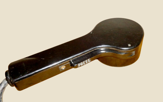 1960s Military Type 16A Bakelite Microphone Hand Set