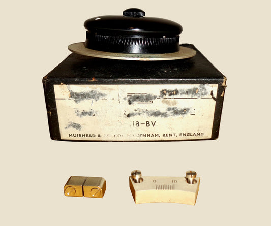 1964 Muirhead Slow Motion Drive Model D 118 BV In Its Original Box