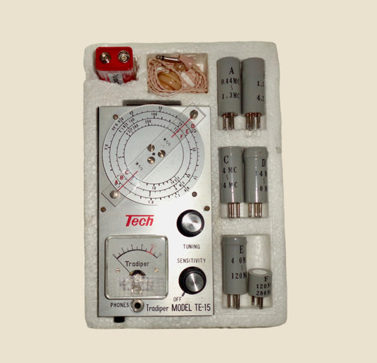 1970s Tradiper TE 15 Transistor Grid Dip Meter By Tech Instruments