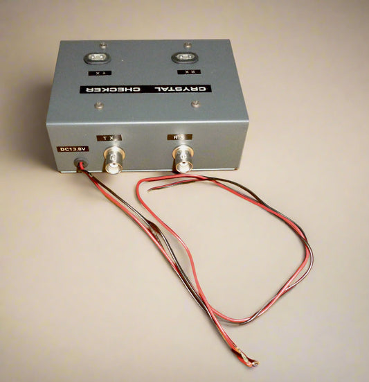 1980s Yaesu Crystal Checker For RX and TX Crystals Used In Yaesu FTC Transceivers