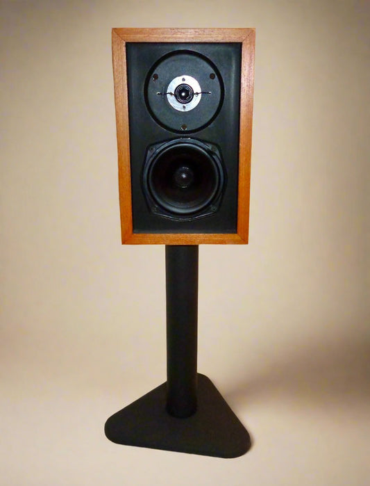1970s BBC LS3/5A Clone Audio Bookshelf Speakers With KEF Drive Units