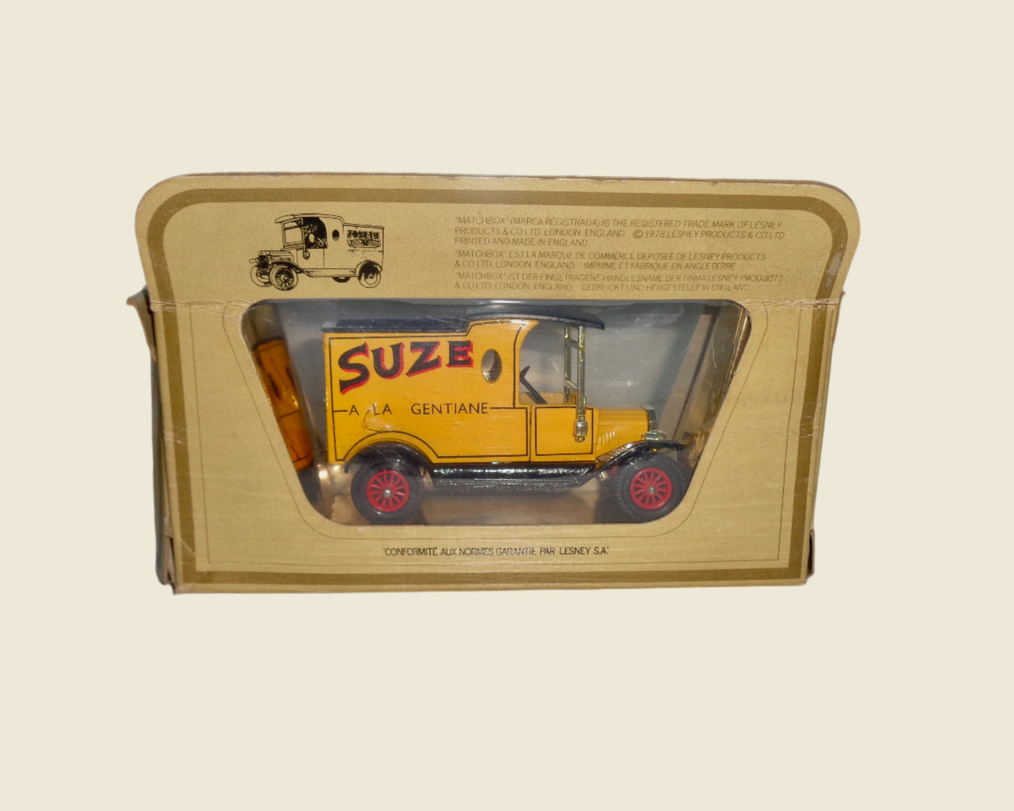 Vintage Matchbox Lesney Model Y12 1912 Ford T Van Suze Models Of Yesteryear