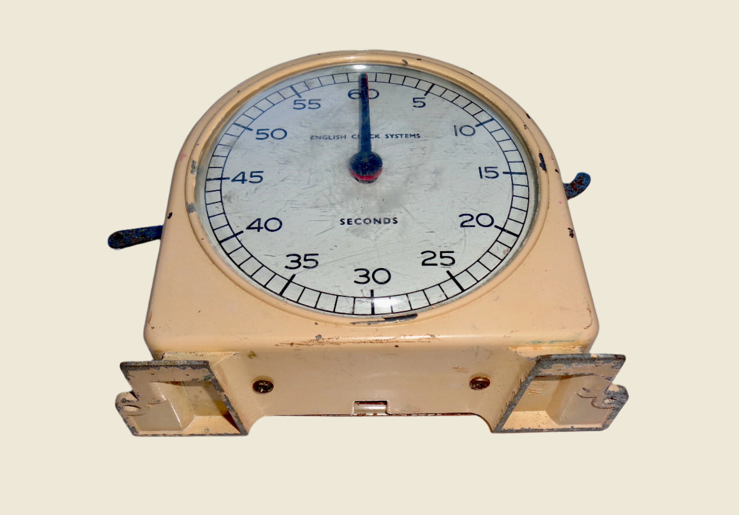 1960s English Clock Systems Smiths Clockwork Darkroom Clock / Timer