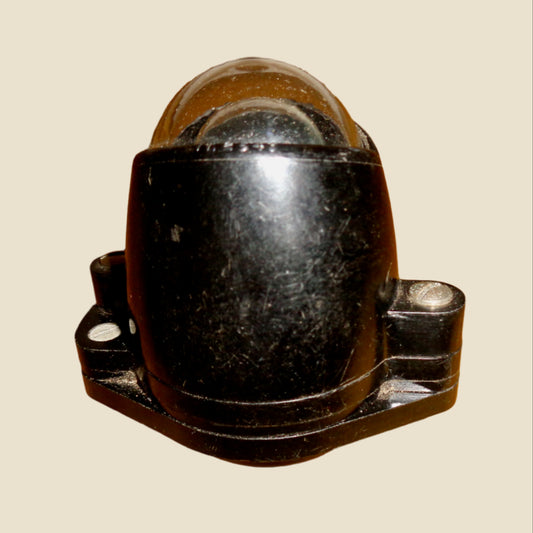 WW2 Hurricane / Spitfire Aircraft Clear Tail light And Housing RAF Stores No. 5C/498