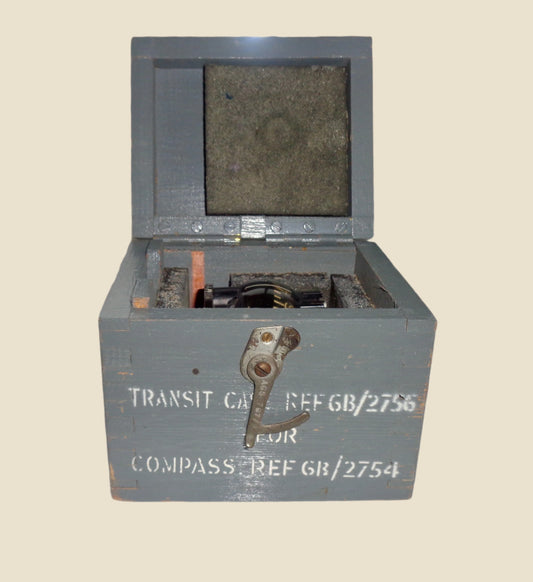 Type Aircraft E2A Air Ministry RAF Emergency Compass 6B/2754 In Its Transit Case