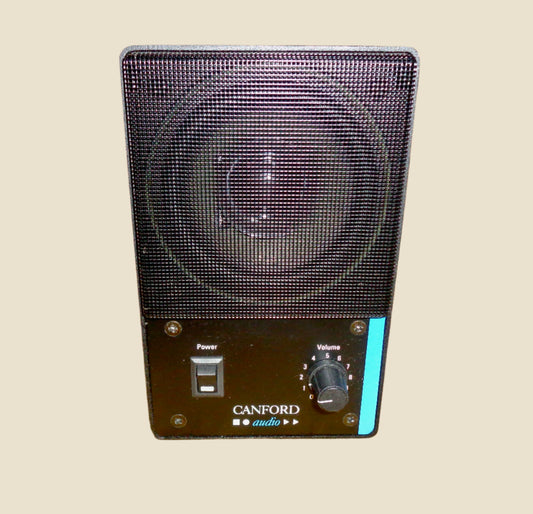 Canford Audio 76-361 Powered Diecast Freestanding Portable Loudspeaker