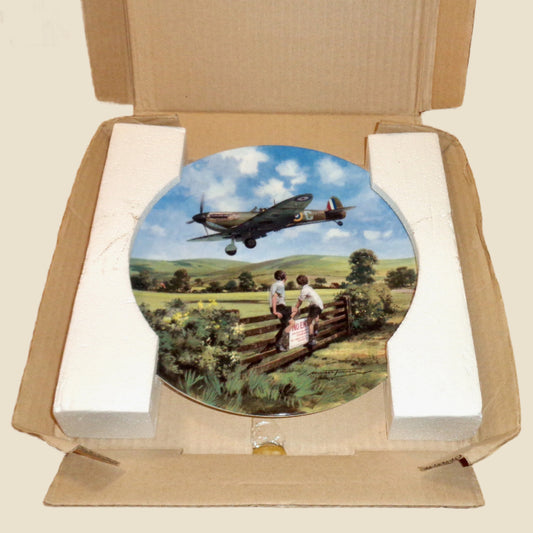 Spitfire Coming Home Royal Doulton Commemorative Aircraft Collector's Plate Number 7913P (Copy)