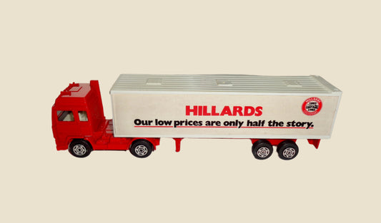 1985 Corgi C1206 Model Hillards Centenary Volvo Truck