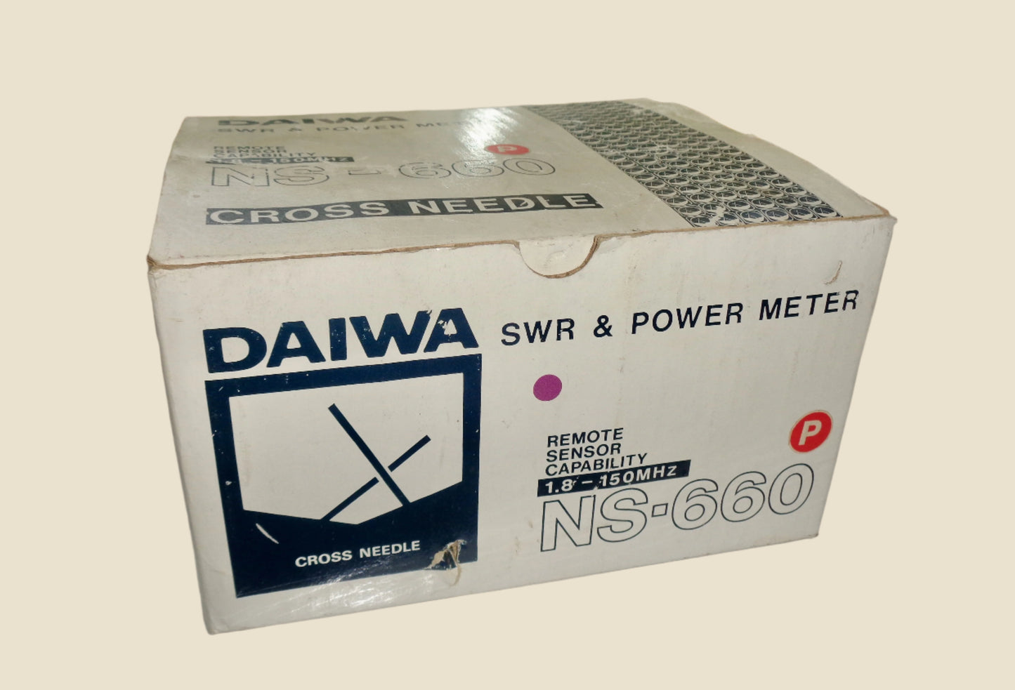 Daiwa NS-660P Cross Needle SWR / Power Meter 1.8 to 150 MHz