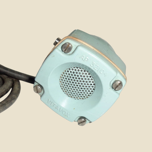 Vintage Vitavox Royal Navy Microphone Admiralty Pattern 32104