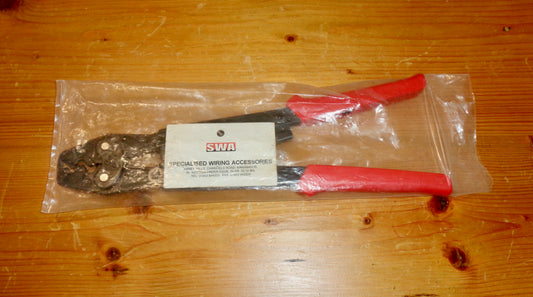 Preowned SWA KuDos Heavy Duty Ratchet Crimp Tool For Uninsulated Terminals 5.5-25mm
