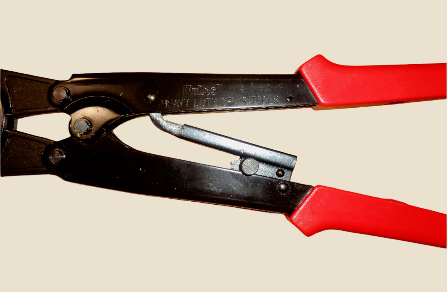 Preowned SWA KuDos Heavy Duty Ratchet Crimp Tool For Uninsulated Terminals 5.5-25mm