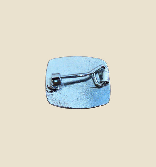 Vintage Saab Cars Sweden Blue Enamelled Lapel Badge