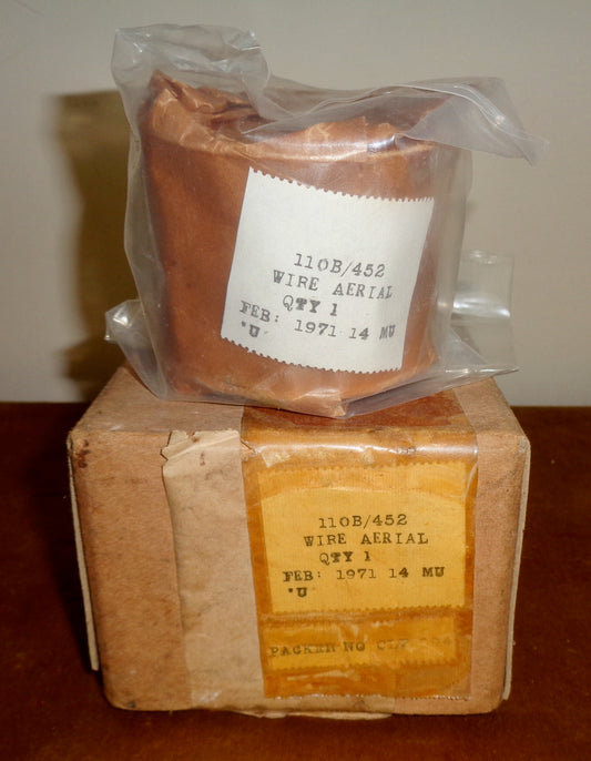 WW2 Lancaster Bomber T1154 Trailing Wire Aerial 110B/452. Unopened In Its Original Box