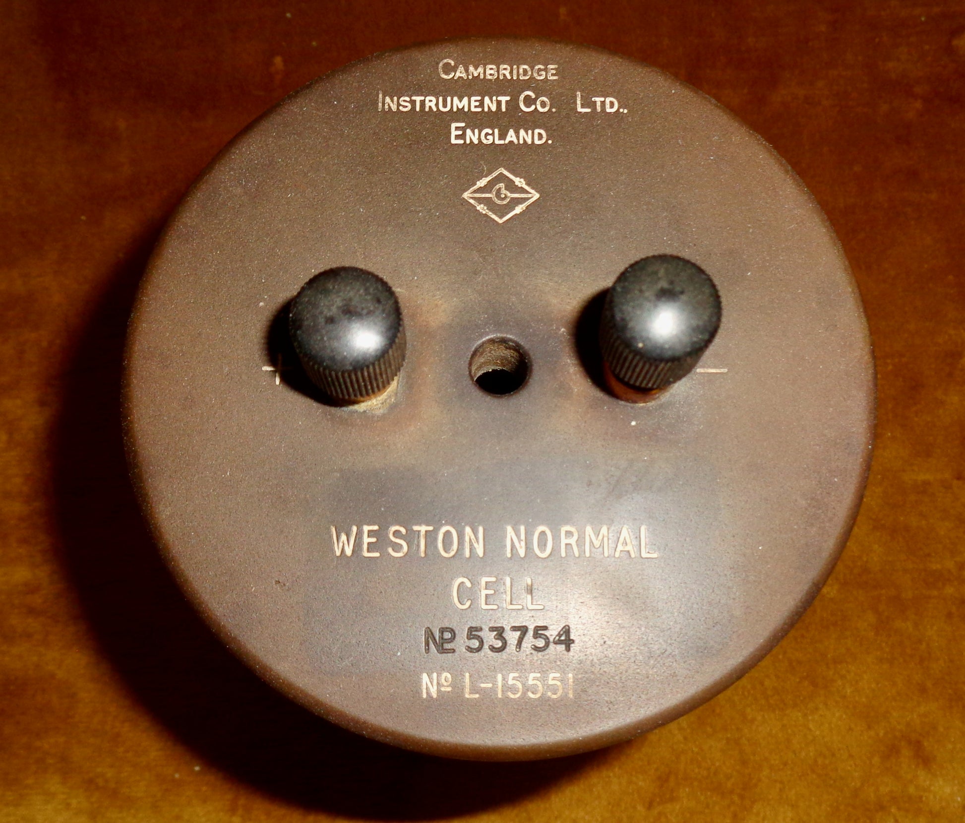 Weston Normal Cell By Cambridge Instrument Company