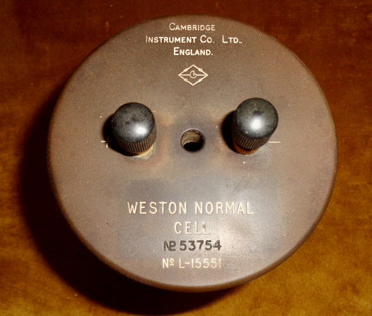 Weston Normal Cell By Cambridge Instrument Company