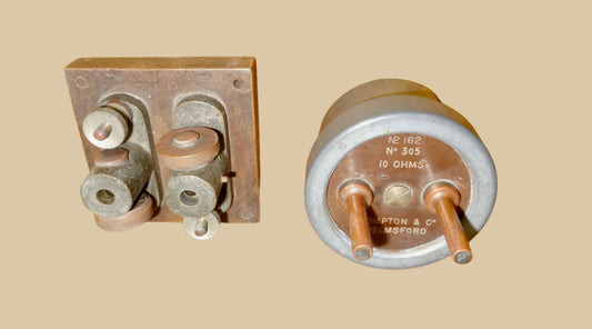 1920s Laboratory Standard 10 Ohm Resistance By Crompton & Co