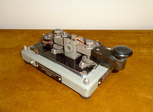 WW2 Marconi Marine 365A Transmitting Morse Key By MIMCo