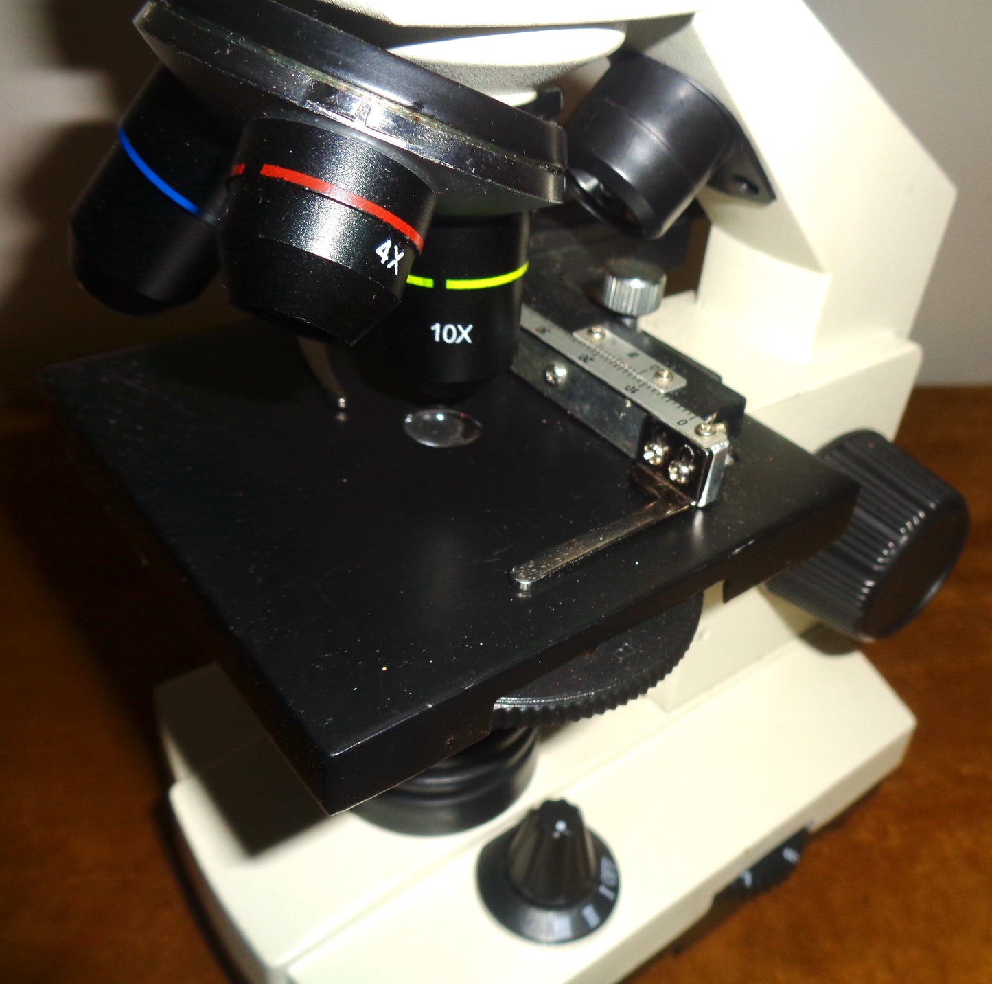 Vintage Bresser Biolux AL Microscope 20x to 1280x In a Transit Case With Accessories
