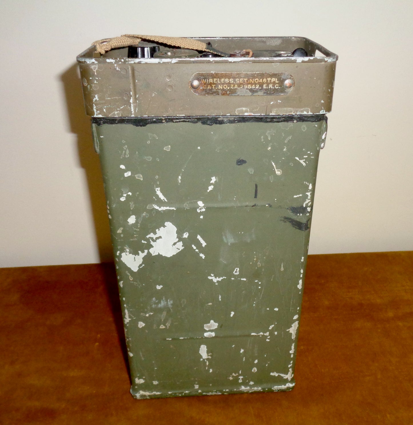 WW2 WS46 Military Man Pack Radio Transceiver ZA 29542 EKC