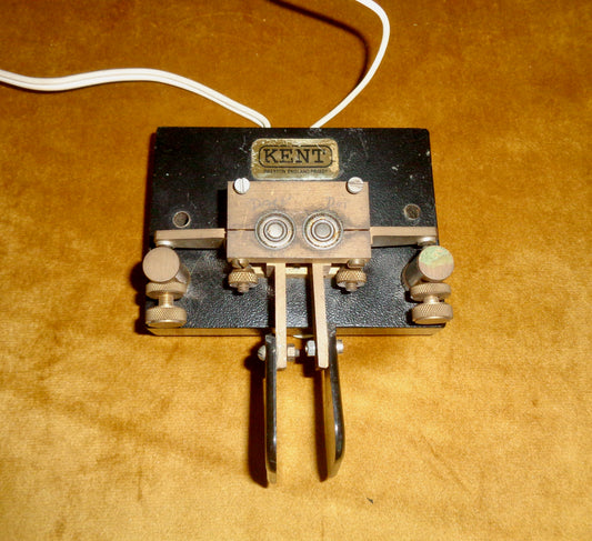 Vintage Kent Twin Paddle Morse Key