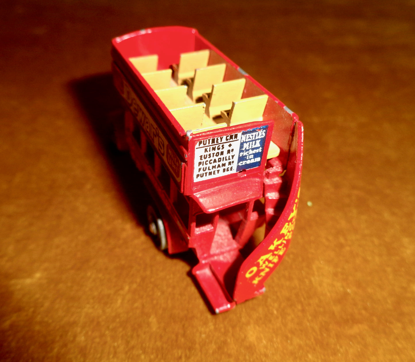 1950s Lesney No.2 Matchbox Models Of Yesteryear 1912-1920 B Type Bus