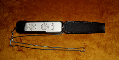 1983 Minox LX Subminiature / Spy Camera In Chrome With A Black Carry Case