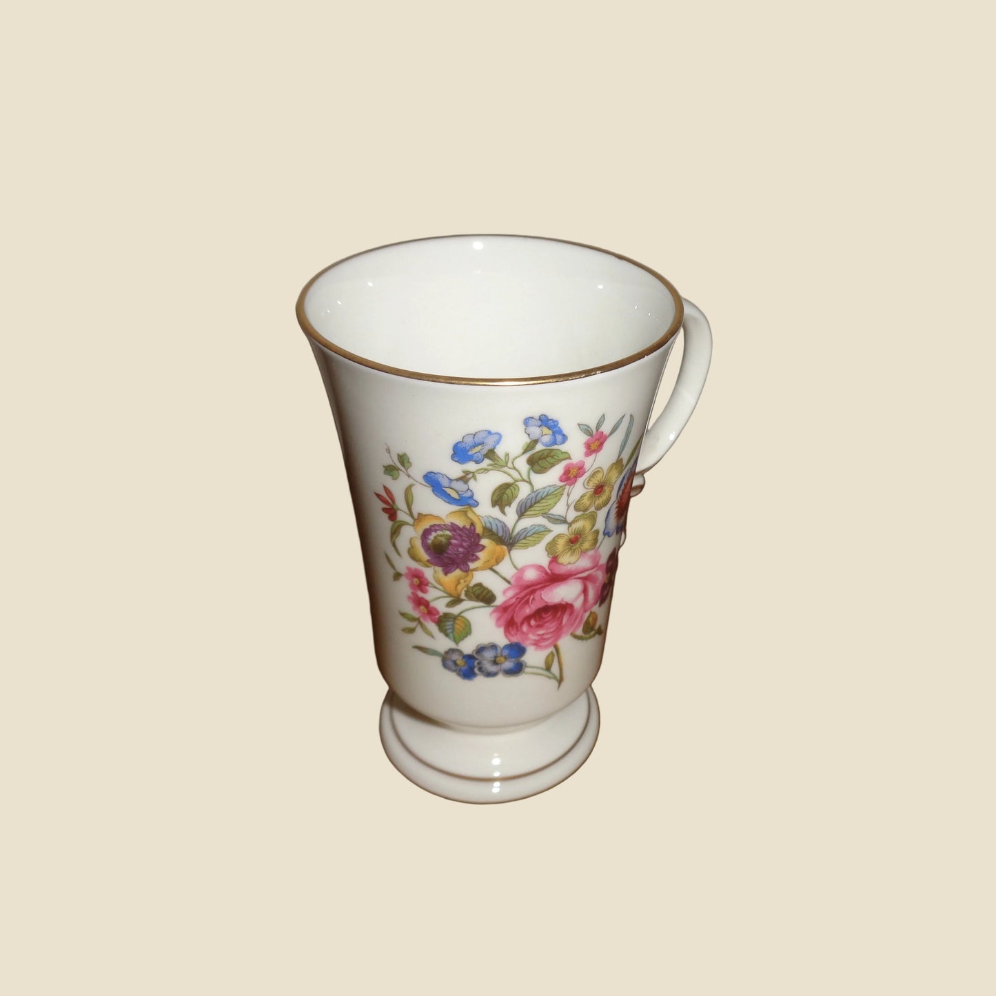 1961 Royal Worcester Bournemouth Pattern Coffee Cup / Mug