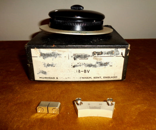1964 Muirhead Slow Motion Drive Model D 118 BV In Its Original Box