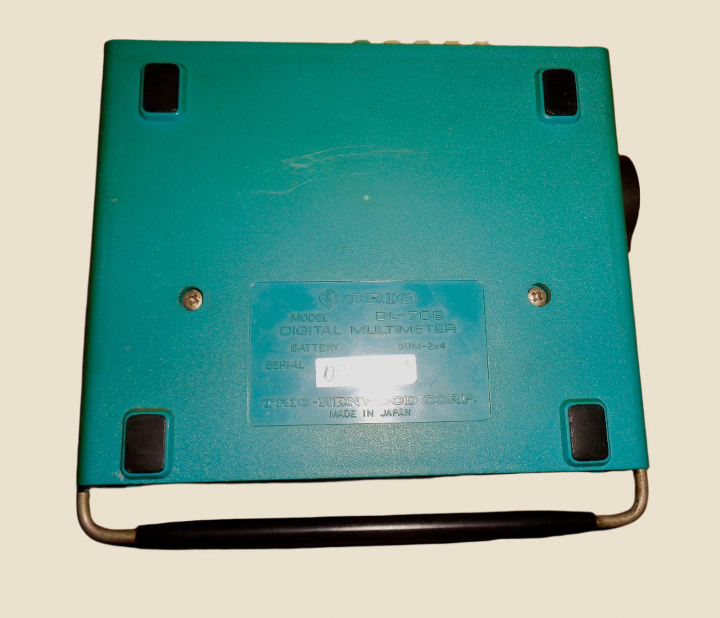 Vintage Trio Kenwood DL705 Digital Multimeter With Leads