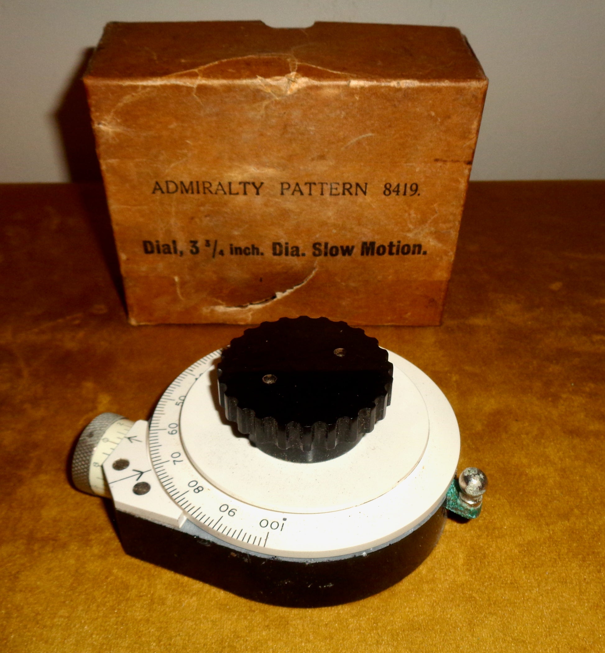 Pre-WW2 Slow Motion Dial Admiralty Pattern 8419 In Its Original Box