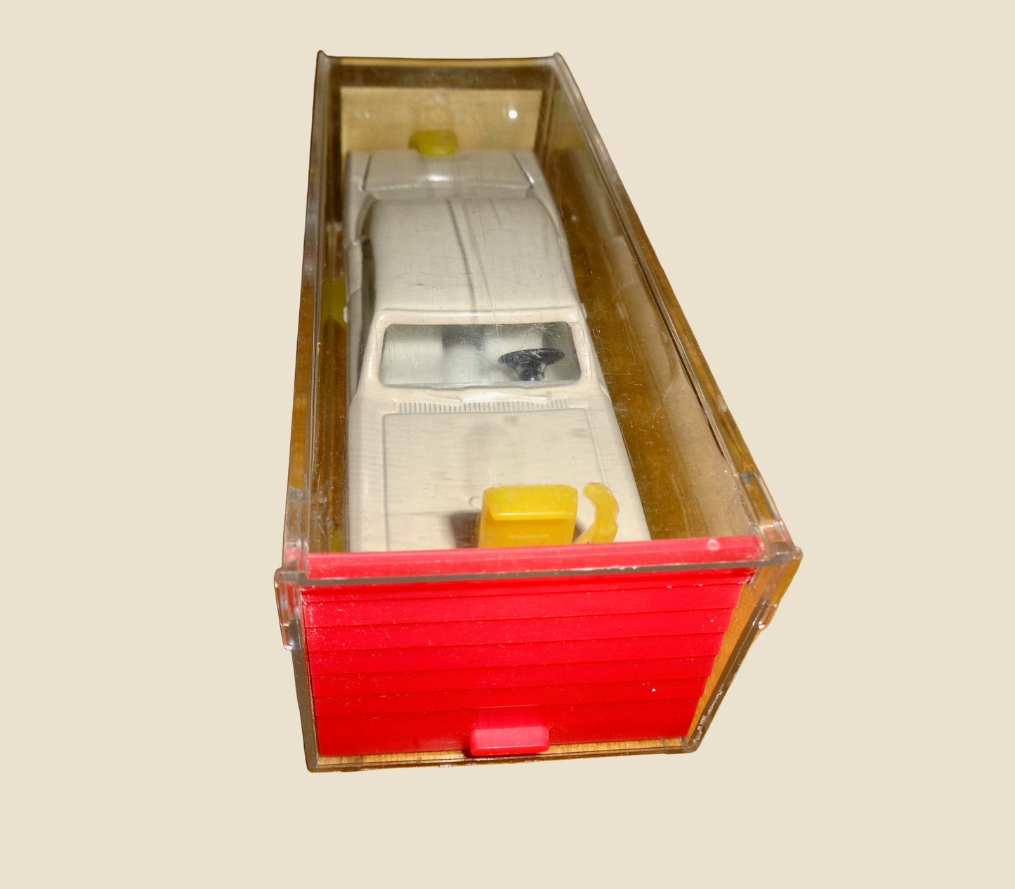 1960s Gamda Koor Sabra Pontiac GTO No. 8107 1/43 Toy Car. Boxed And Made in Israel