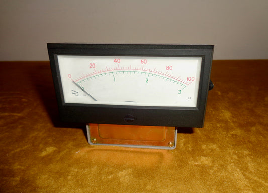 Vintage Sifam 100µA Analogue Panel Ammeter 35 No. 01575-01-0089