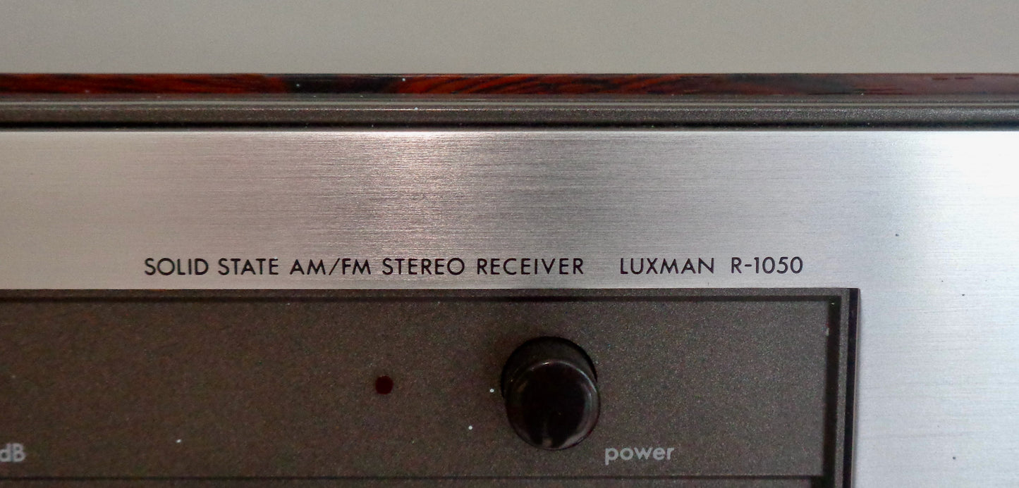 1970s Luxman R-1050 AM/FM Stereo High Fidelity Receiver