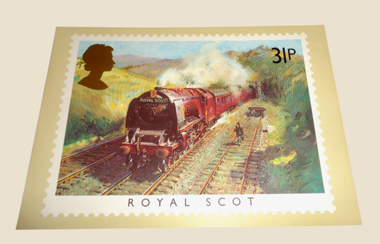 1985 Set of Five PHQ 81 Postcards Of Famous Trains