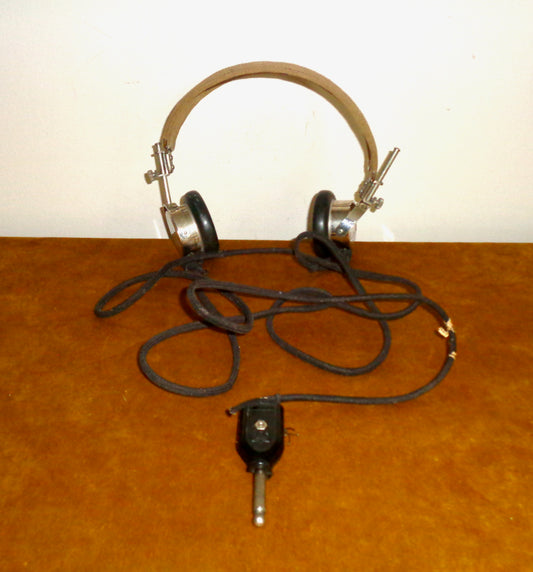 WW1 Western Electric 509W Headphones In Working Condition