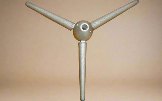 1960s K&M Coated Aluminium Microphone Stand With Vibration Absorber