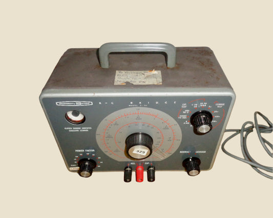 Heathkit Model C3U RC Resistance And Capacitance Bridge By Daystrom