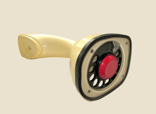 1980s Original White Ericofon 600 Telephone By Ericsson