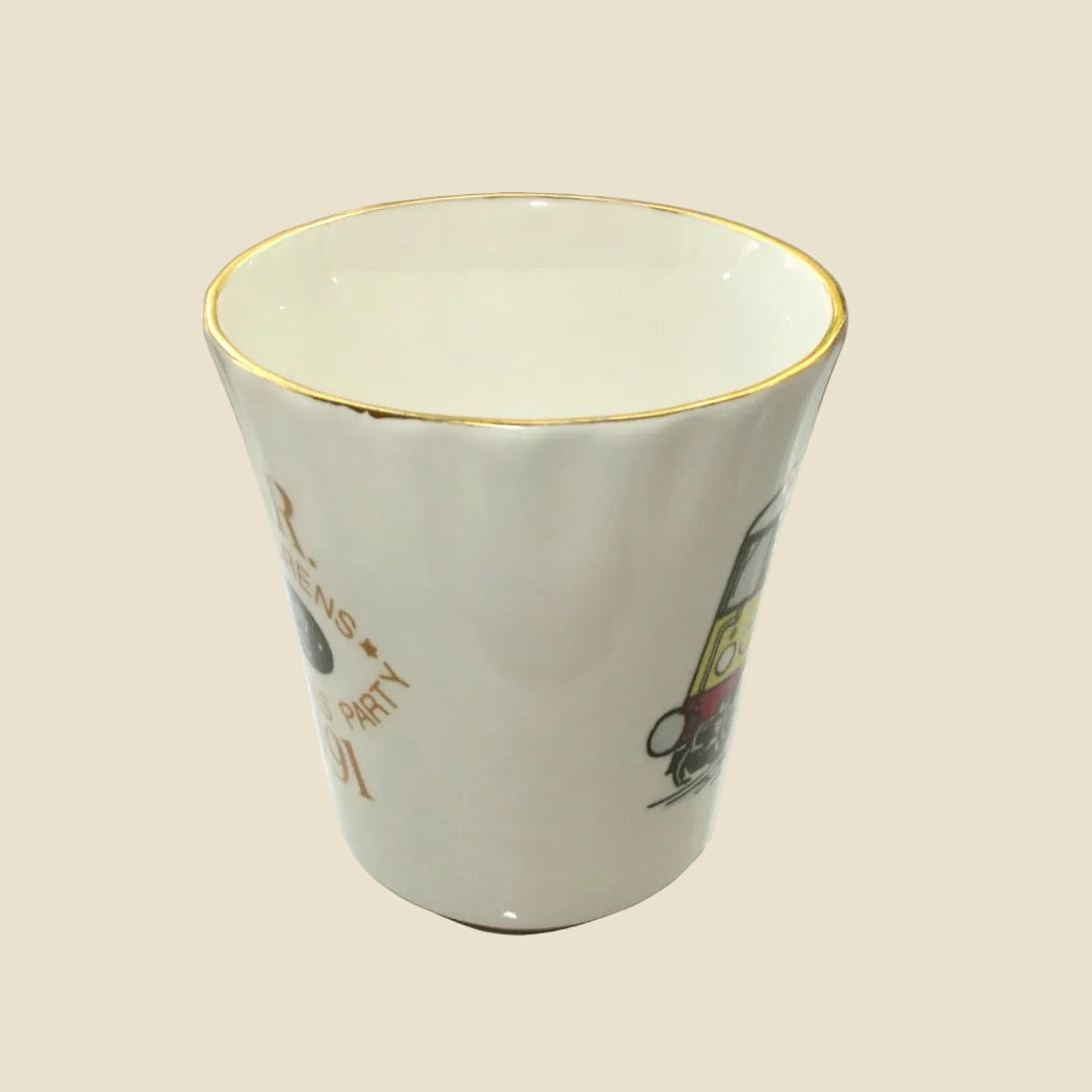 1991 British Rail Shed 36C Children's Christmas Party Mug By Queensway Fine Bone China