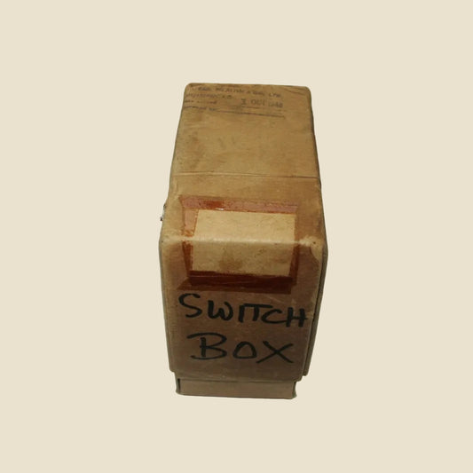 WW2 Air Ministry Bomb Selector 4-Way Switch Box 5D/533