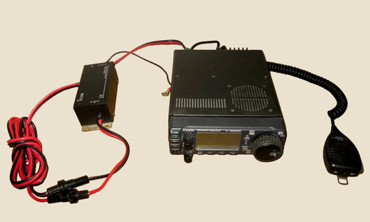 Icom IC-706 MkIIG HF/VHF/UHF Mobile Transceiver With OPC639 DC Filter And HM103 Microphone