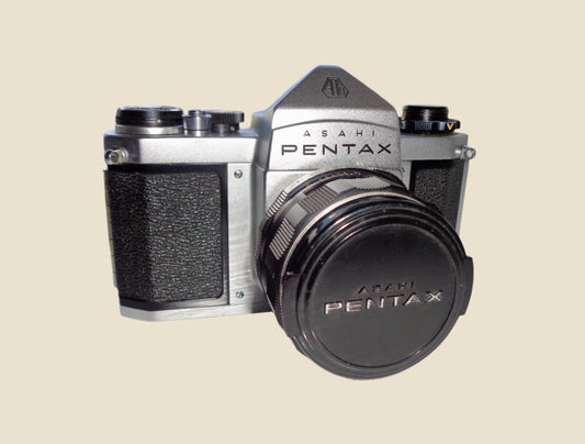 Pentax Asahi SV 35mm SLR Camera With 55mm f1.8 Super Takumar Lens