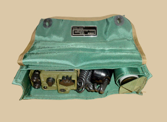 Racal UK PTC-404 Field Telephone Made For The British MOD. Brand New Old Stock