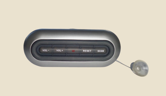 Vintage FM Shower Proof Portable Radio. New Old Stock