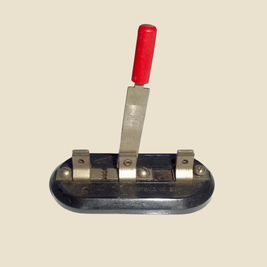 Vintage Goltone Bakelite Aerial Knife Switch Single Pole Single Throw SPST