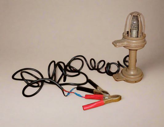 Vintage Lucas Military Vehicle Inspection Lamp For A Land Rover Series 1/2/3 FV157949
