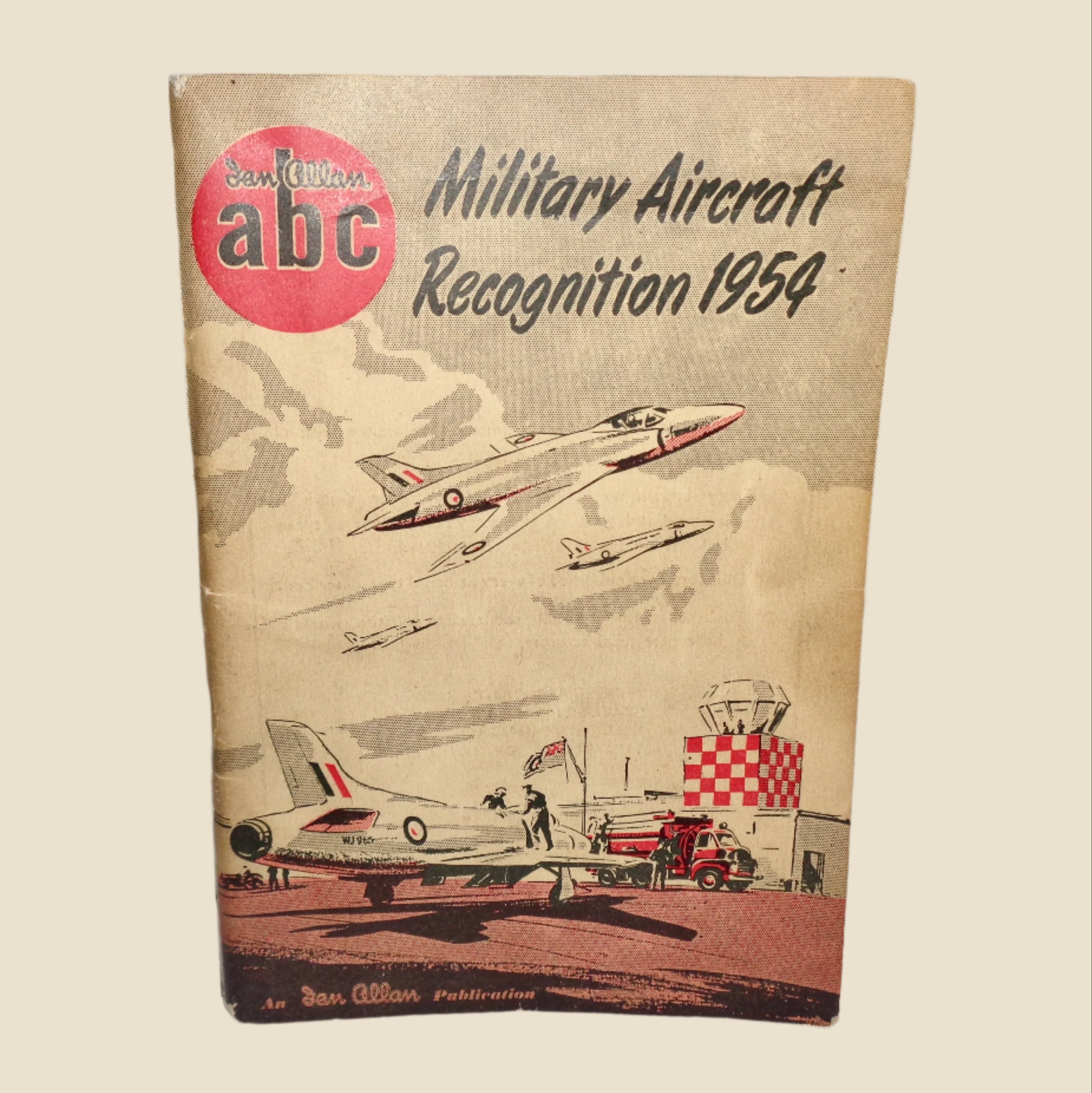 Vintage Military Aircraft Recognition 1954 Ian Allan ABC Book By John