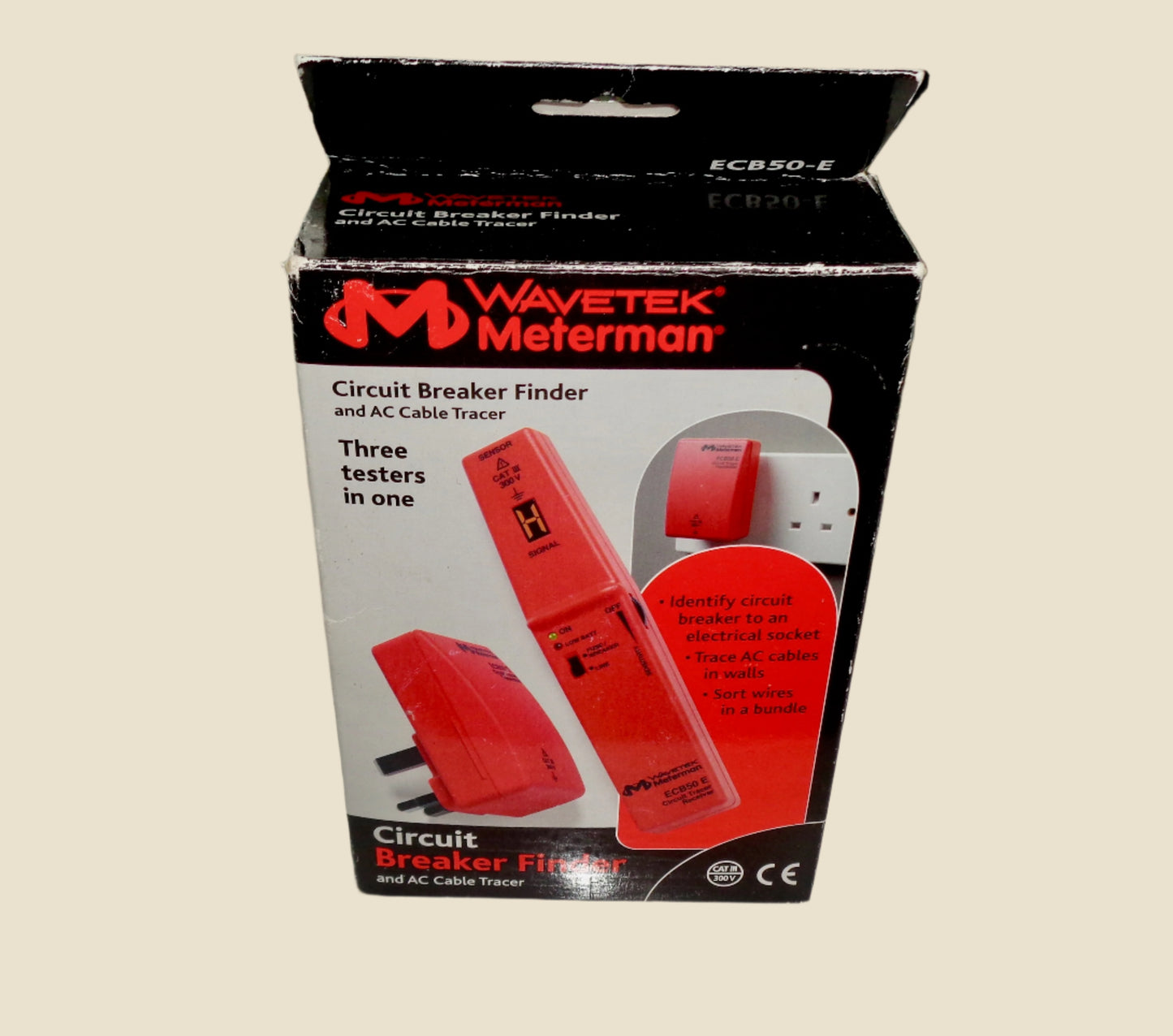 Wavetek Meterman ECB50E Circuit Breaker Finder And AC Cable Tracer